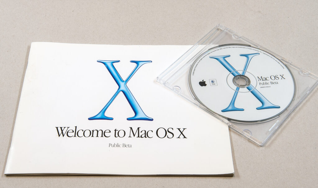 Mac Operating System OS X Era (2001-2011)