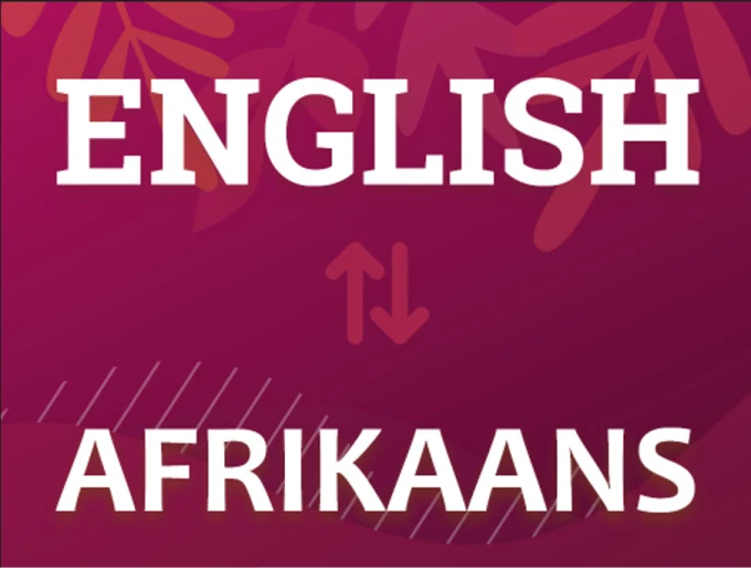 Translate in Afrikaans